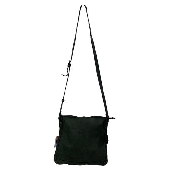 Harbour 2nd Minna Handbag Anchor Collection Forest Green Leather Crossbody NWT - Picture 11 of 13